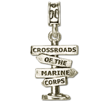 Military Jewelry, Military Charms, Marine Corps, USMC, Military Gifts, MCB Qunatico