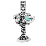 MCAS Beaufort Palm and Moon Charm