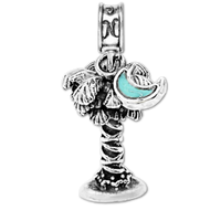 MCAS Beaufort Palm and Moon Charm