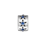 Military Jewelry, Military Charms, Military Gifts, Bright Star Blue