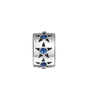Military Jewelry, Military Charms, Military Gifts, Bright Star Blue