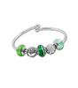 Gulf Green Glass Bead Charm
