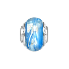 Cornflower Glass Bead Charm