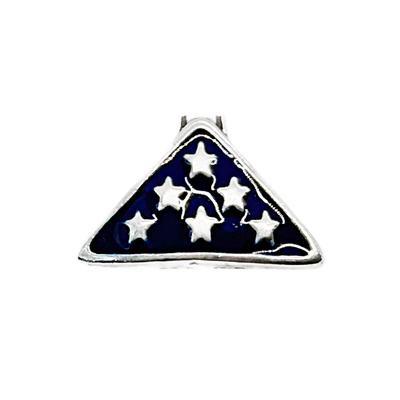 In Honor of (Folded Flag) Bead Charm