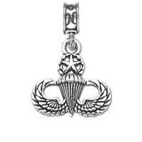 Military Jewelry, Military Charms, Military Gifts, Jump Wings Master Charm