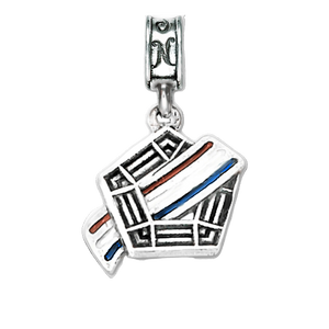 Sterling silver pentagon charm