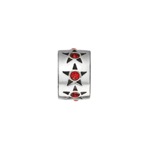 Military Jewelry, Military Charms, Military Gifts,  Bright Star Red