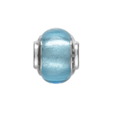 Arctic Ice Glass Bead Charm