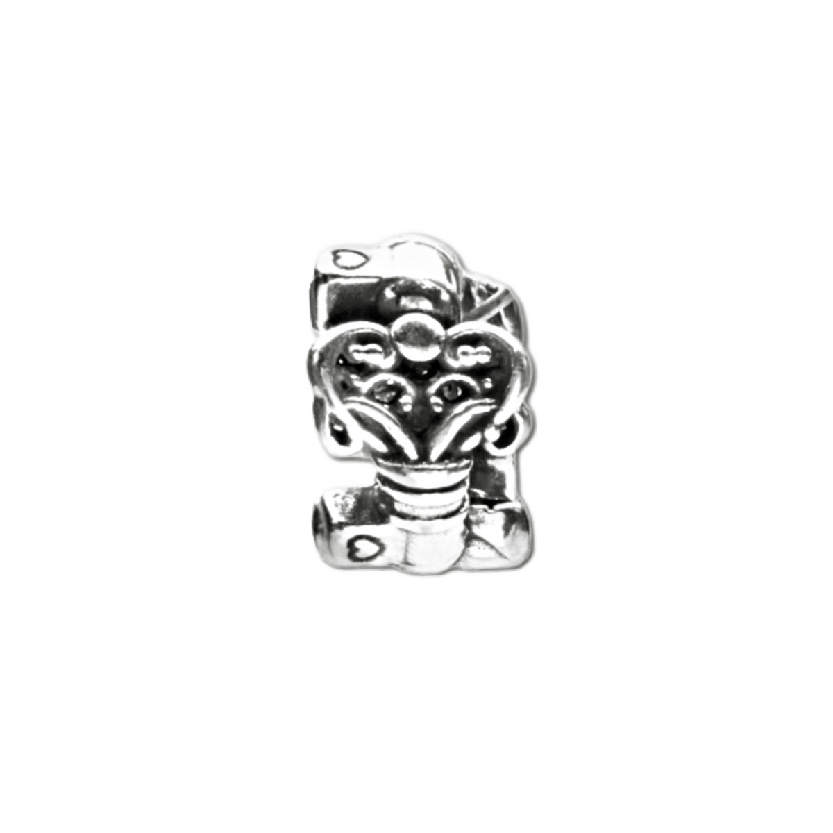 Capable Sterling Silver Charm