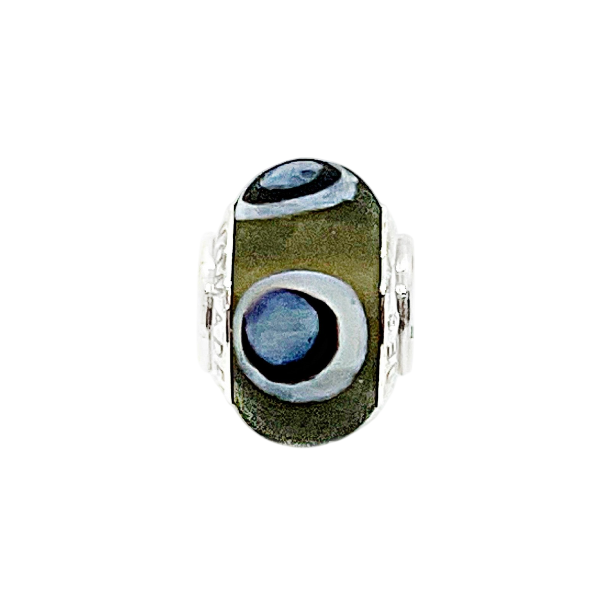 Proud Peacock Glass Bead