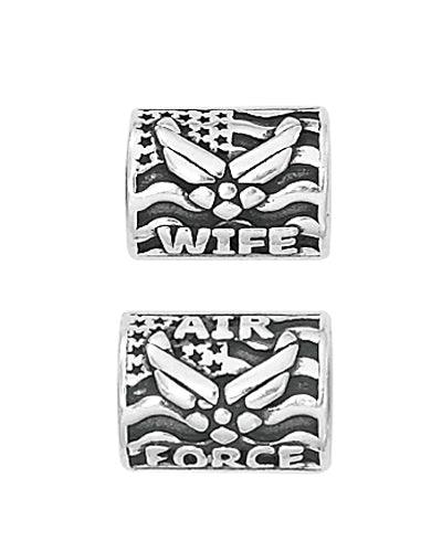 Military Jewelry, Military Charms, Military Gifts, USAF, United States Air Force Proud Air Force Wife